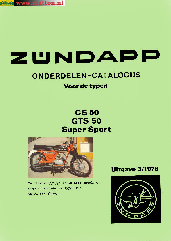 6860265 Onderdelenboek Zundapp 517