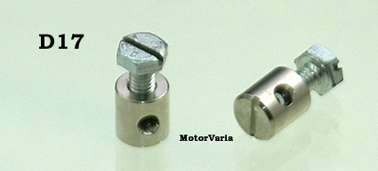 90017 Schroefnippel 8 x 9mm