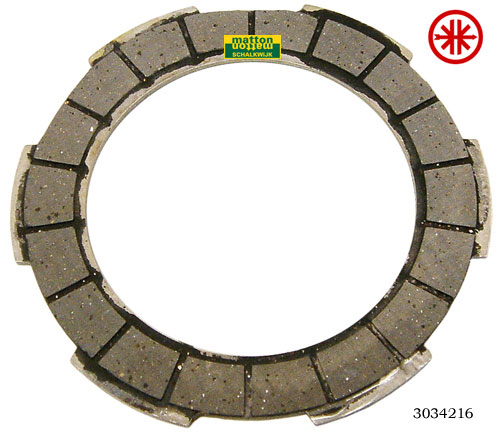 3034216 Koppelingsplaat Kreidler race per stuk