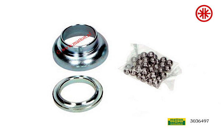 3036497 Balhoofdset onder 31mm t/m 1972 Kreidler