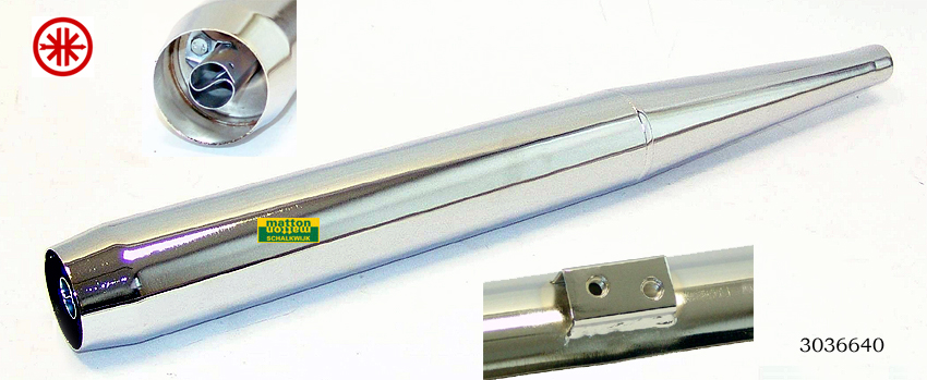 3036640 Uitlaat Kreidler 32mm model KS