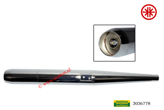 3036778 Uitlaat Kreidler 28mm model 6.3