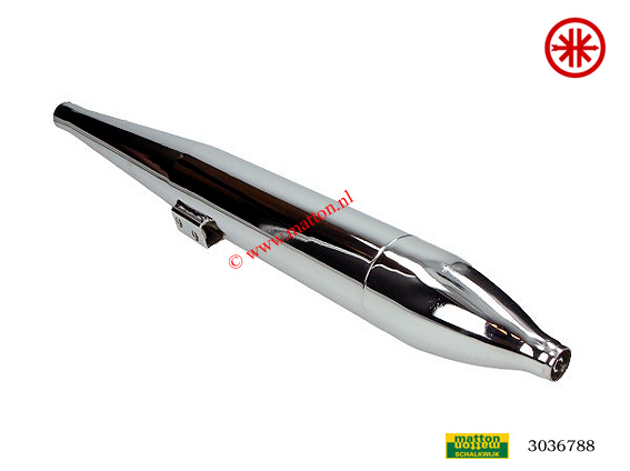 3036788 Uitlaat Kreidler 32mm sigaar zonder lasnaad