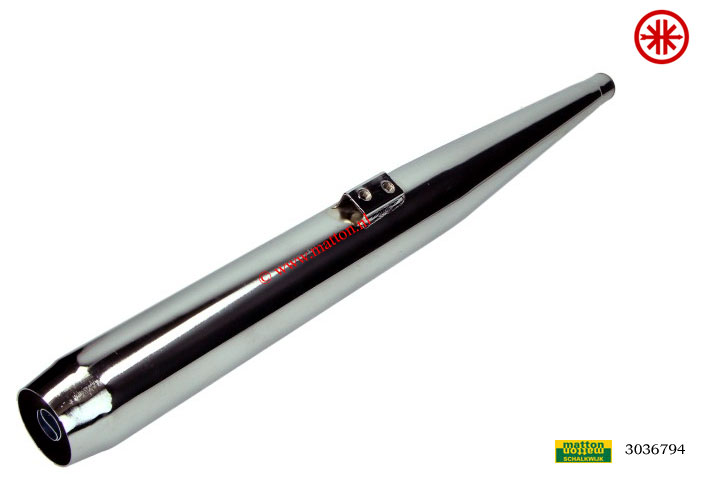 3036794 Uitlaat Kreidler 32mm model KS zonder lasnaad