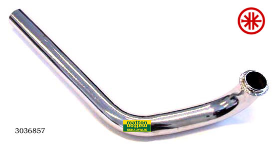 3036857 Uitlaatbocht Kreidler 28mm flens