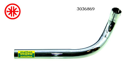 3036869 Uitlaatbocht Kreidler 28/28mm opschuif