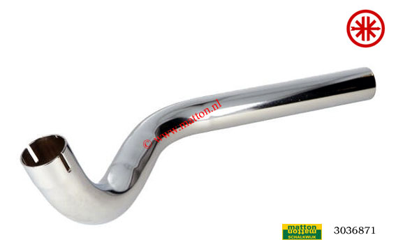 3036871 Uitlaatbocht Kreidler 26/28mm geforceerde koeling opschu