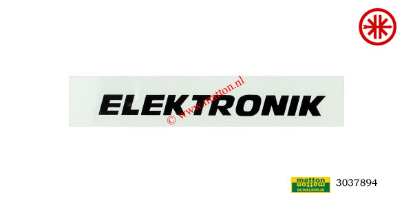 3037894 Sticker Kreidler elektronik zwart/wit