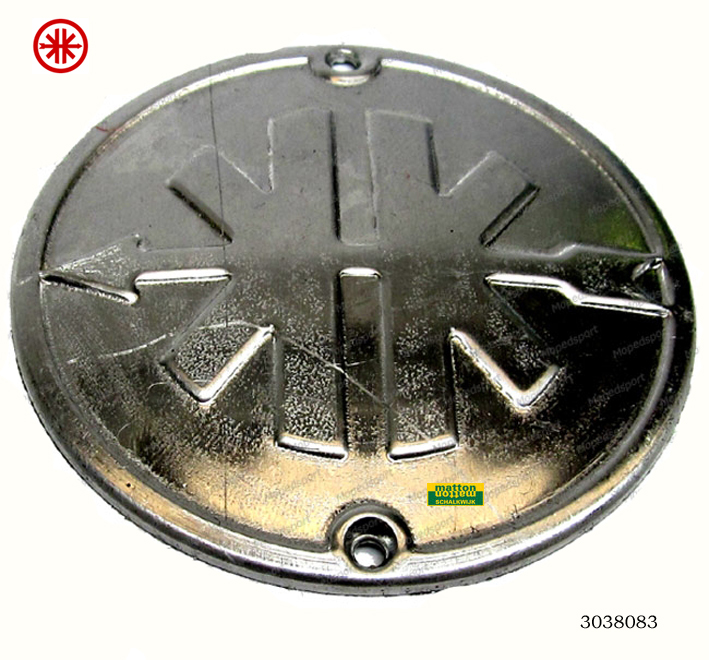 3038083 Embleem KK Kreidler rond alu