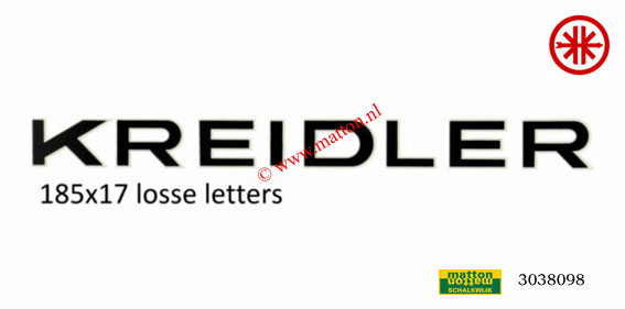 3038098 Transfer Kreidler black/white