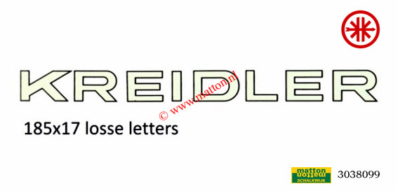 3038099 Transfer Kreidler white/black