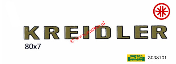 3038101 Transfer Kreidler small gold