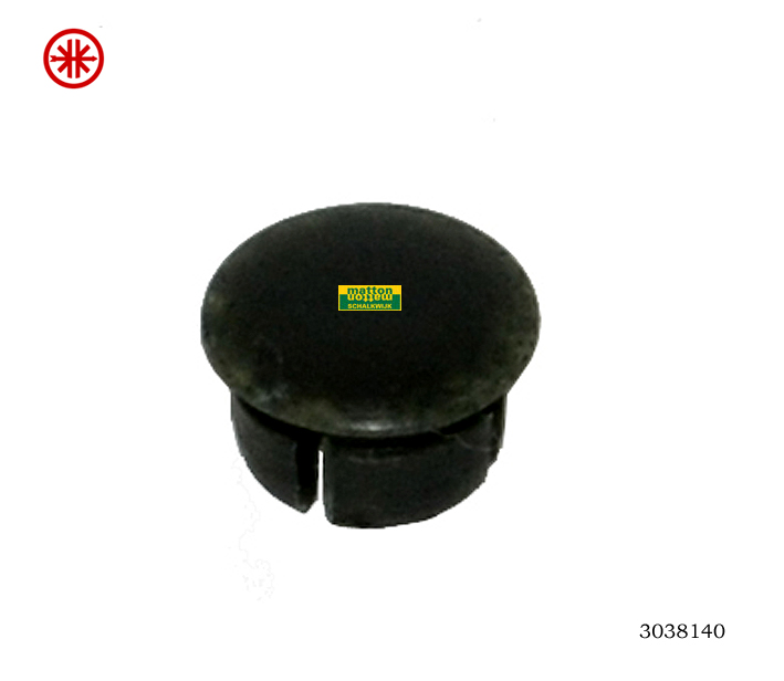 3038140 Dop koplampoor Kreidler 1968-1972 antraciet