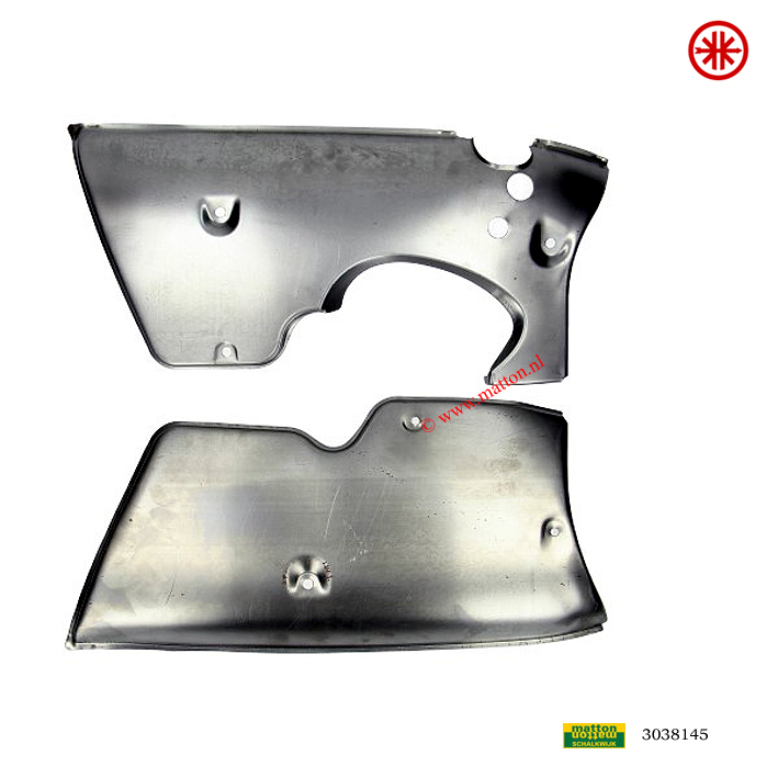 3038145 Motorcover set unpainted Kreidler super breitwand