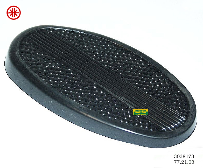 3038173 Knierubber tank rechts zwart Kreidler t/m 1965