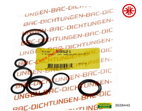 3038445 O-ringset Kreidler 3/4/5V universeel Bac
