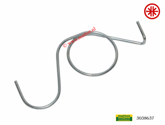 3038637 Brakelever spring big hub Kreidler old type