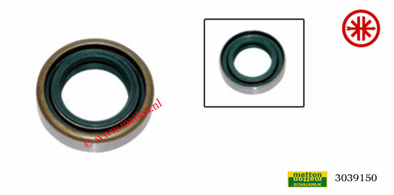 3039150 Keerring Kreidler 17x28x7 dubbele veer