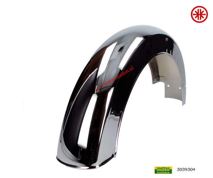 3039304 Achterspatbord origineel model kort chroom Kreidler