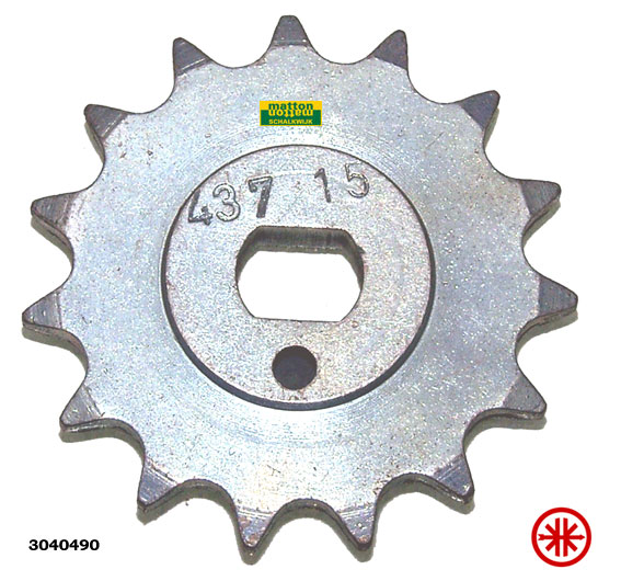 3040490 v.k.w. Kreidler 5V 15 tands 1/4