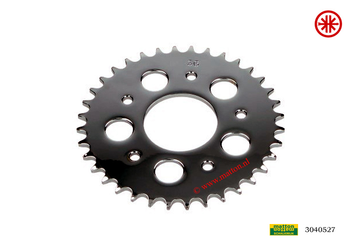 3040527 a.k.w. Kreidler 36 tands 3/16 chroom