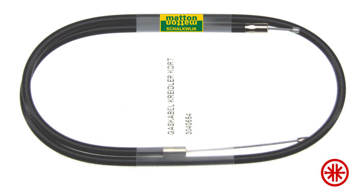 3040654 Gaskabel Kreidler kort