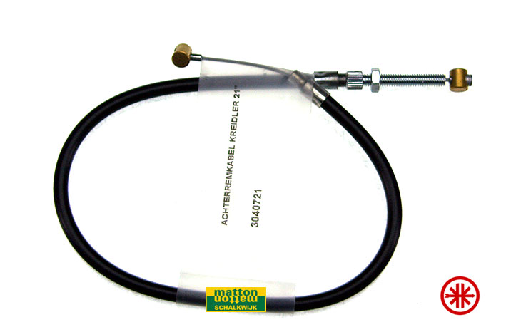 3040721 Achterremkabel Kreidler 21" zwart