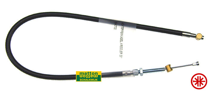 3040722 Achterremkabel Kreidler 23" zwart
