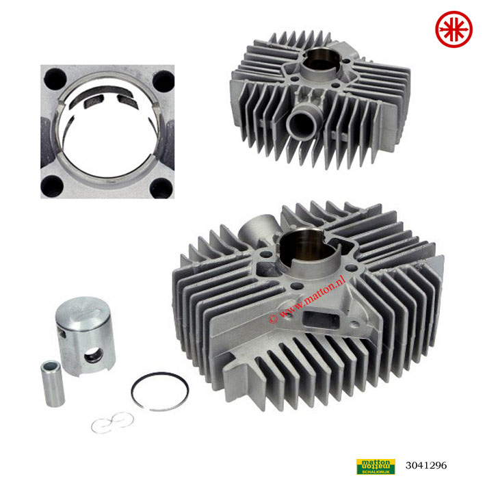 3041296 Cilinderkit RS 4-poort 6,3pk Kreidler 50cc 40mm