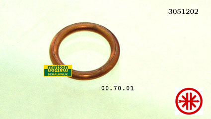 3051202 Gasketring Kreidler 28mm
