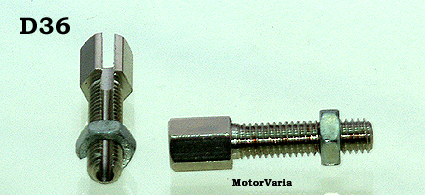 90036 Kabelstelbout 6mm kort met gleuf