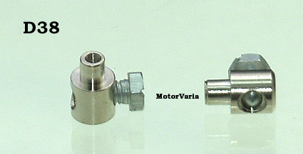 90038 Gasschroefnippel lengte montage