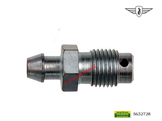 5632728 Remklauw ontluchtingsnippel Zundapp/Kreidler model Grime