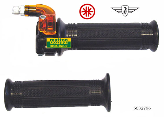 5632796 Gashandel haaks Lusito zwart