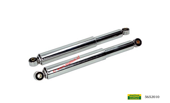 5652010 Schokbrekerset dicht chroom 350mm