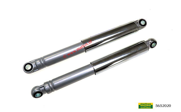 5652020 Schokbrekerset Imca grijs/chroom 260mm