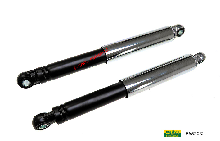 5652032 Schokbrekerset Imca zwart/chroom 290mm