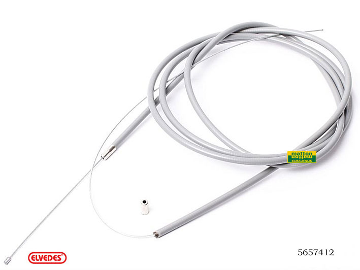 5657412 Gaskabel grijs universeel 2 mtr Elvedes