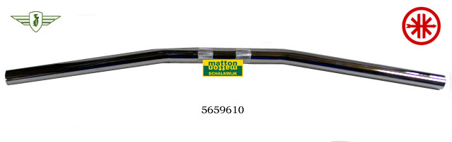 5659650 Stokstuur chroom