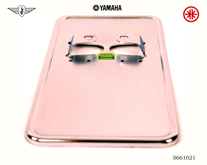 5661021 Kentekenplaat houder staand chroom