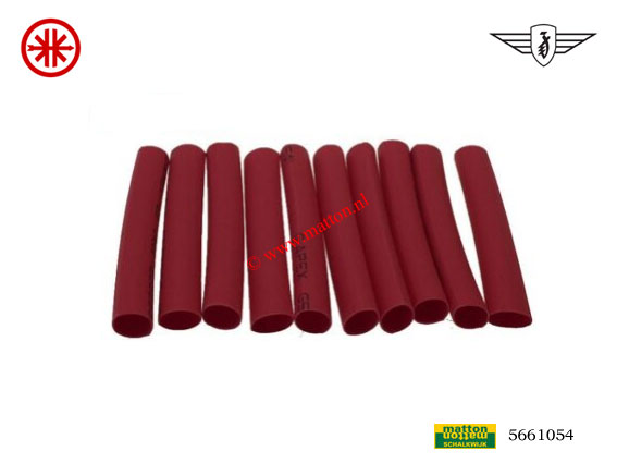 5661054 Krimpkous rood 2,0x40mm