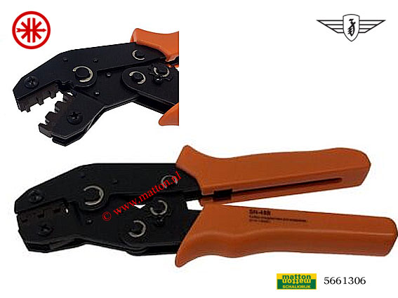 5661306 Krimptang 197mm voor ongeïsoleerde stekkers