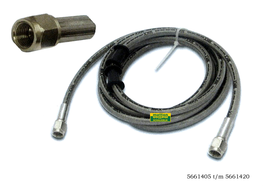 5661401 Remleiding staal 20cm lang