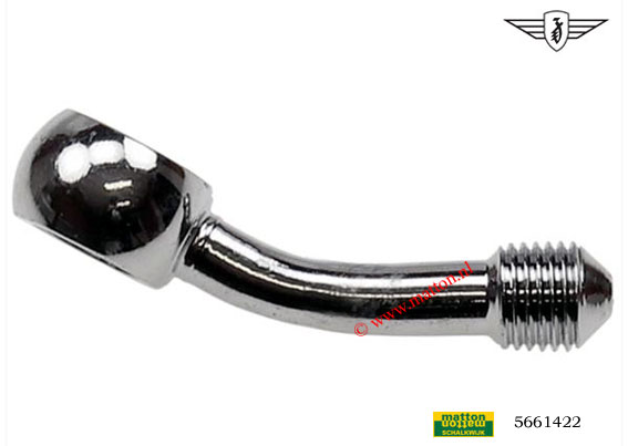 5661422 Remleiding koppeling recht 25 graden