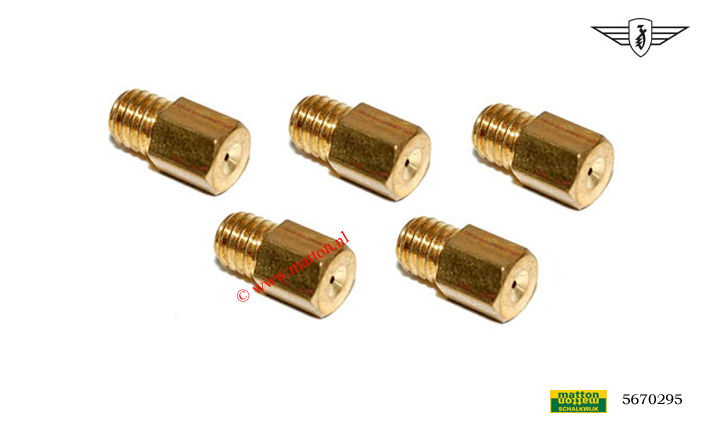 5670295 Sproeierset Mikuni zeskant 145-180