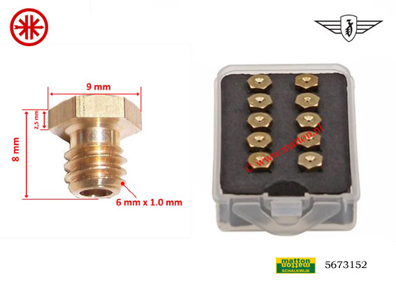 5673152 Sproeierset Bing zeskant 44-051 96-114