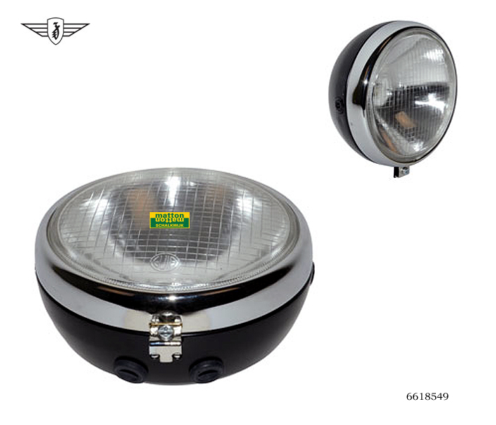 6618549 Koplamp rond 17cm Zundapp