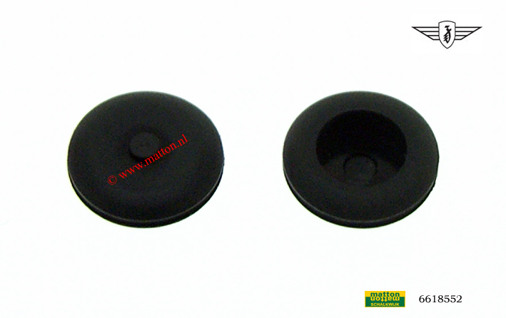 6618552 Koplamp doorvoer rubber achterzijde