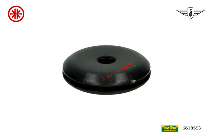 6618553 Koplamp doorvoer rubber achterzijde