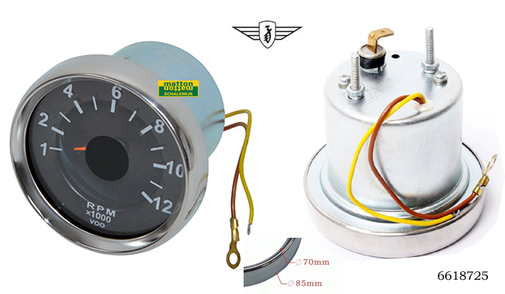 6618725 Toerenteller 85mm Zundapp/Kreidler